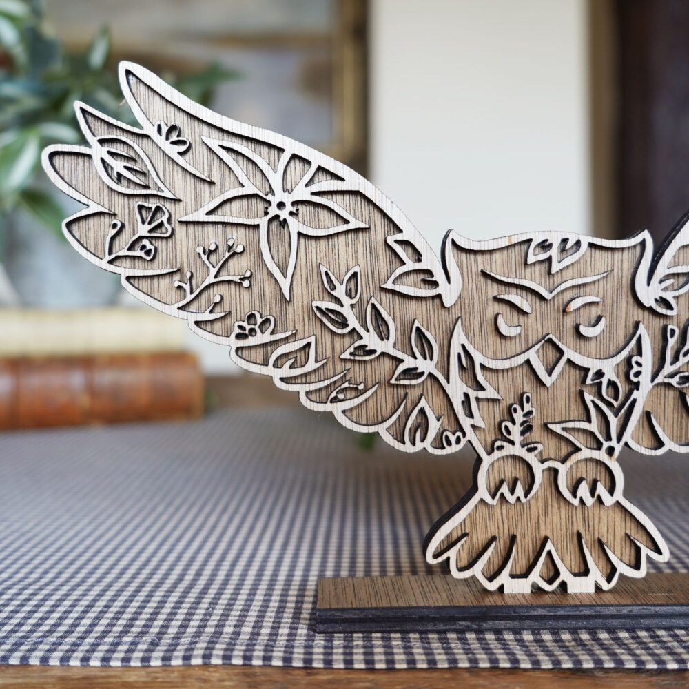 Owl Stand Decor