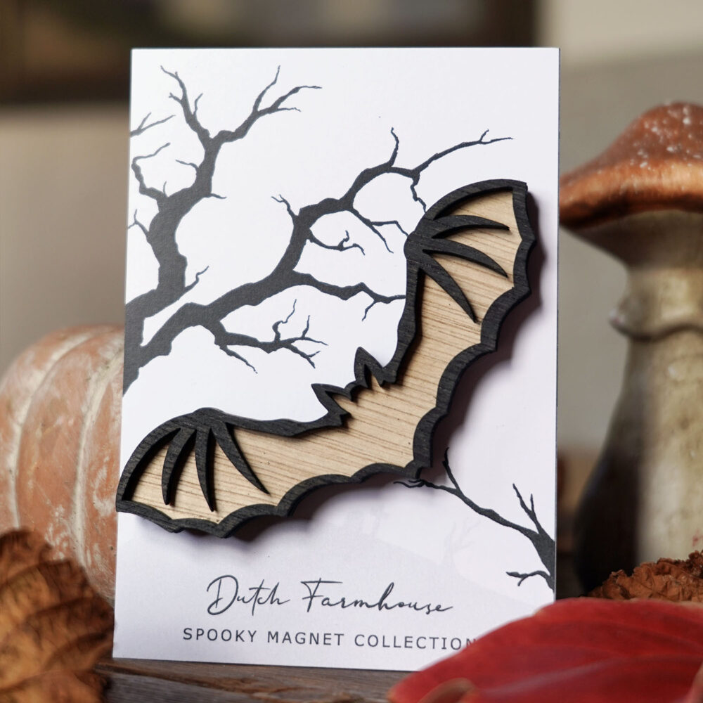 Spooky Magnet - Bat 01 Spooky Bat Magnet for Halloween