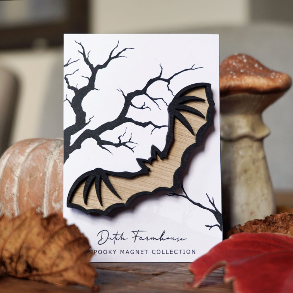 Spooky Magnet - Bat 02 Spooky Bat Magnet for Halloween