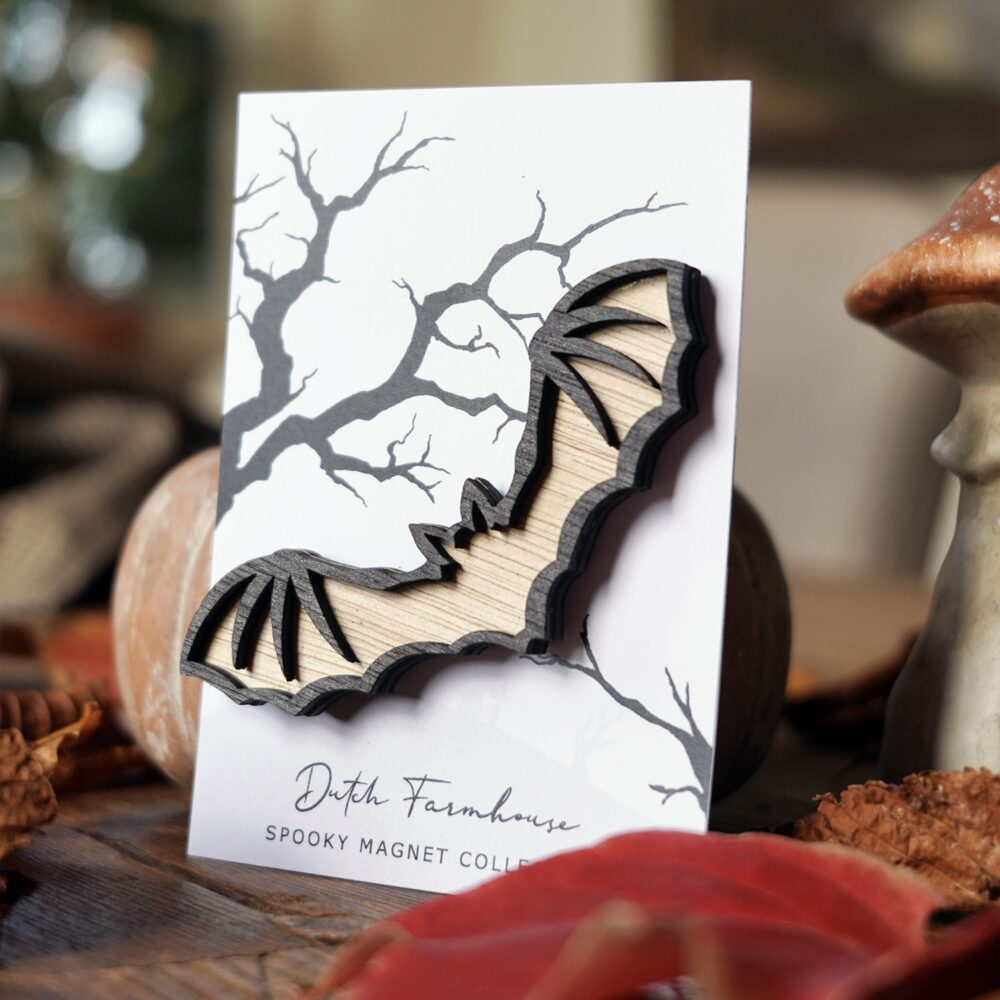 Spooky Magnet - Bat 03 Spooky Bat Magnet for Halloween