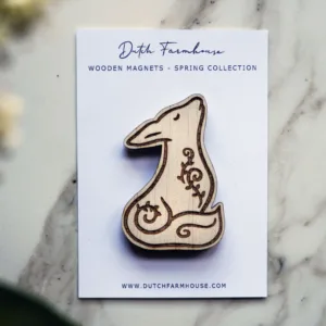 Wooden Spring Magnets