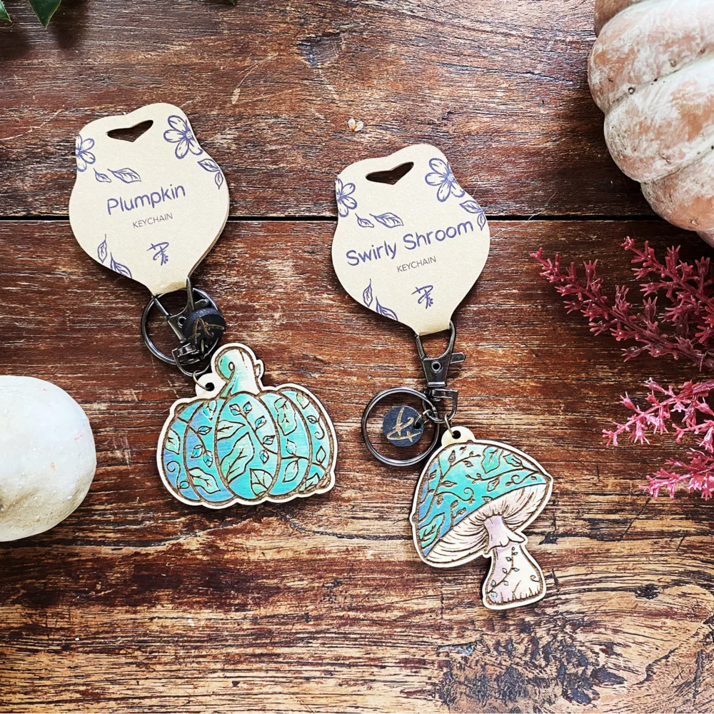 keyrings 1 Plumpkin Keychain